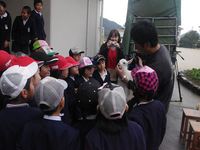 出張ふれあいキャラバン☆　天草市立御所浦小学校を訪問させていただきました！